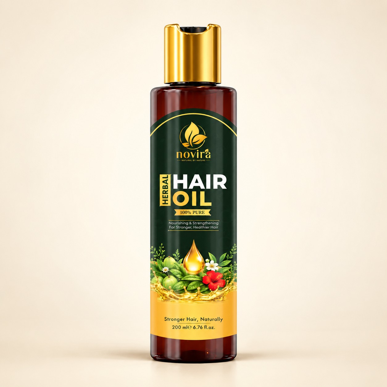 1506 NOVIRA Hair Oil – Herbal 200 Ml